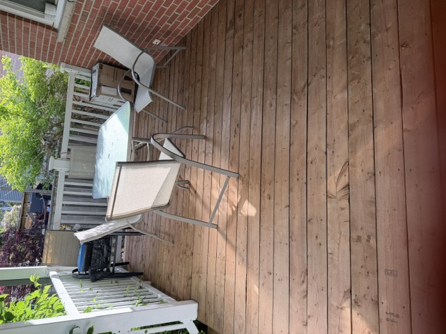 Finished deck